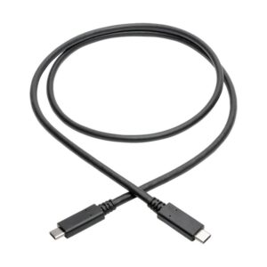 Tripp Lite U420-003-G2-5A cable USB 0,914 m USB 3.2 Gen 2 (3.1 Gen 2) USB C Negro