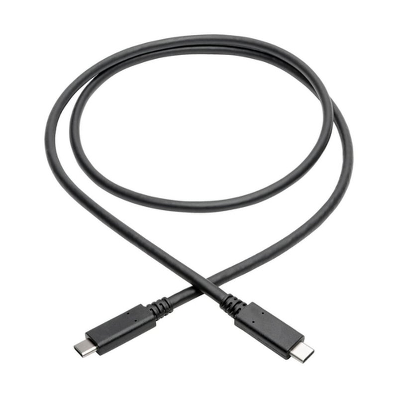 Tripp Lite U420-003-G2-5A cable USB 0,914 m USB 3.2 Gen 2 (3.1 Gen 2) USB C Negro - Imagen 2