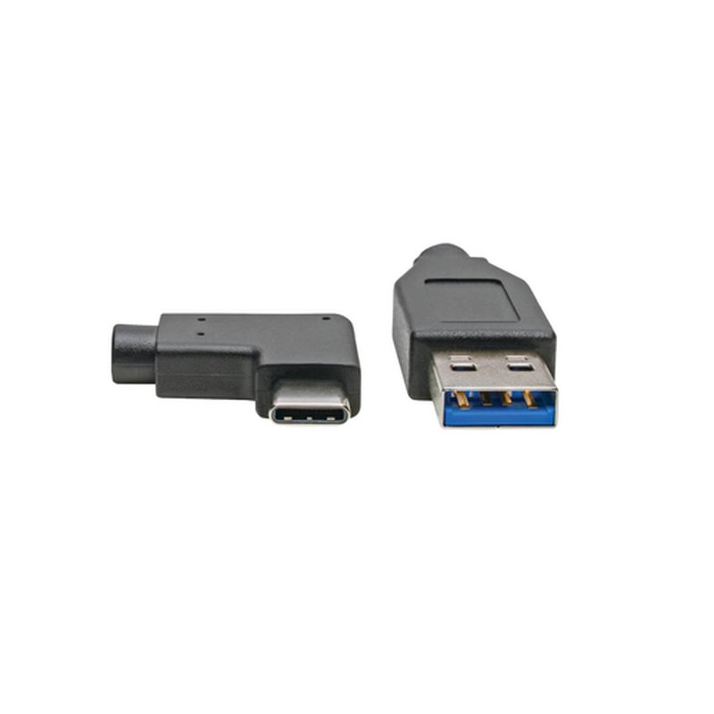Tripp Lite U428-003-CRA Cable USB-C a USB-A (M/M), en ángulo recto C, USB 3.1 Gen 1 (5 Gbps), Compatible con Thunderbolt 3, 0.91 m [3 pies] - Imagen 3