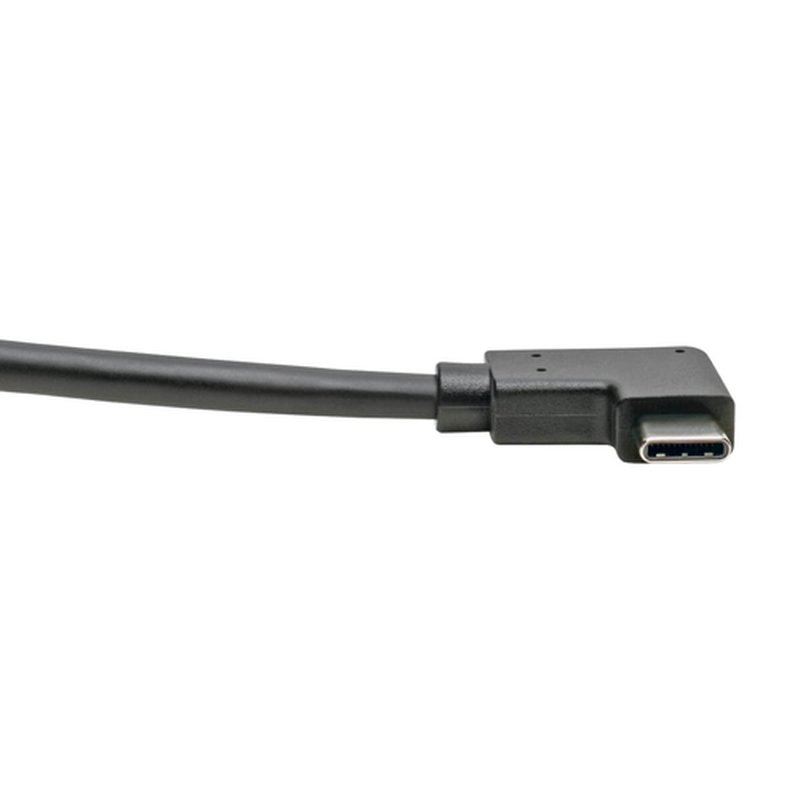 Tripp Lite U428-003-CRA Cable USB-C a USB-A (M/M), en ángulo recto C, USB 3.1 Gen 1 (5 Gbps), Compatible con Thunderbolt 3, 0.91 m [3 pies] - Imagen 4