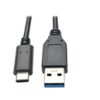 Tripp Lite U428-003 cable USB 0,91 m USB 3.2 Gen 2 (3.1 Gen 2) USB C USB A Negro Tripp Lite U428-003 cable USB 0,91 m USB 3.2 Gen 2 (3.1 Gen 2) USB C USB A Negro