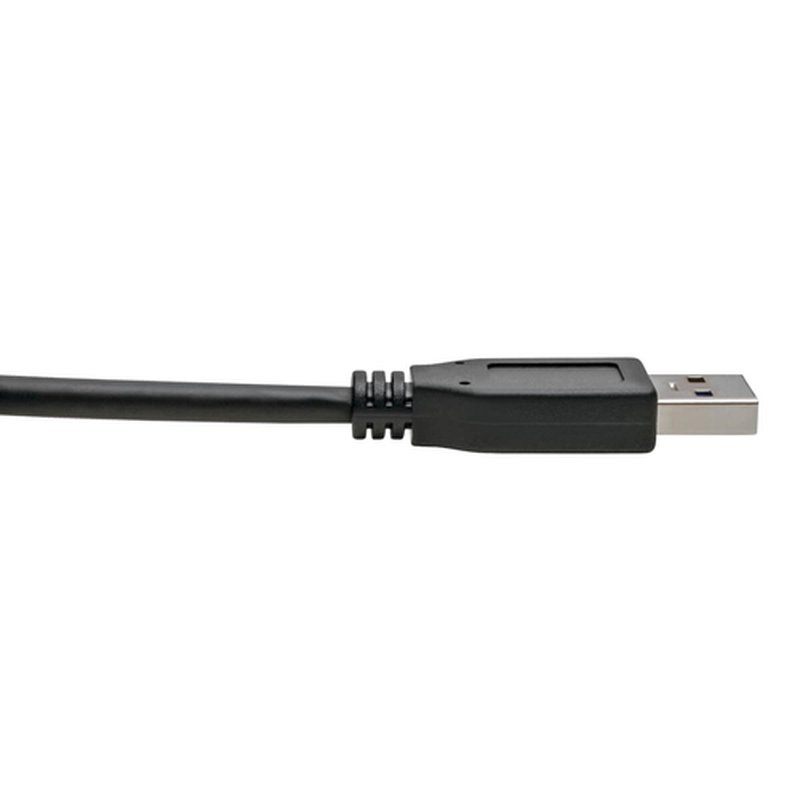Tripp Lite U428-C03-G2 Cable USB-C a USB-A (M/M), USB 3.1 Gen 2 (10 Gbps), Certificado USB-IF, Compatible con Thunderbolt 3, 0.91 m [3 pies] - Imagen 4
