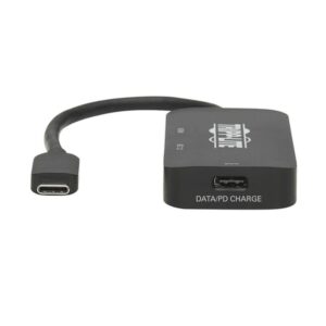 Tripp Lite U444-06N-H4UBC2 Adaptador Multipuerto USB C - HDMI 4K @ 60 Hz, 4:4:4, HDR, USB A, Carga USB C PD 3.0 (100W), Negro Tripp Lite U444-06N-H4UBC2 Adaptador Multipuerto USB C - HDMI 4K @ 60 Hz, 4:4:4, HDR, USB A, Carga USB C PD 3.0 (100W), Negro