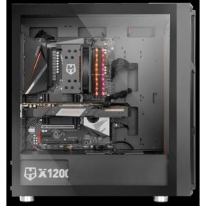 VENTILADOR CPU NOX HUMMER 224 ARGB SOCKET 2011/1150/1155/1156/1200/1700/AM4