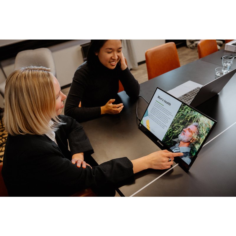 Verbatim 32239 pantalla para PC 43,9 cm (17.3") 3840 x 2160 Pixeles 4K Ultra HD LCD Pantalla táctil Negro - Imagen 5