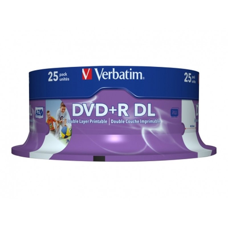 Verbatim 43667 DVD en blanco 8,5 GB DVD+R DL 25 pieza(s)