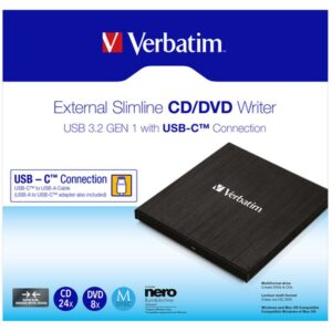 Verbatim 43886 unidad de disco óptico DVD±RW Negro