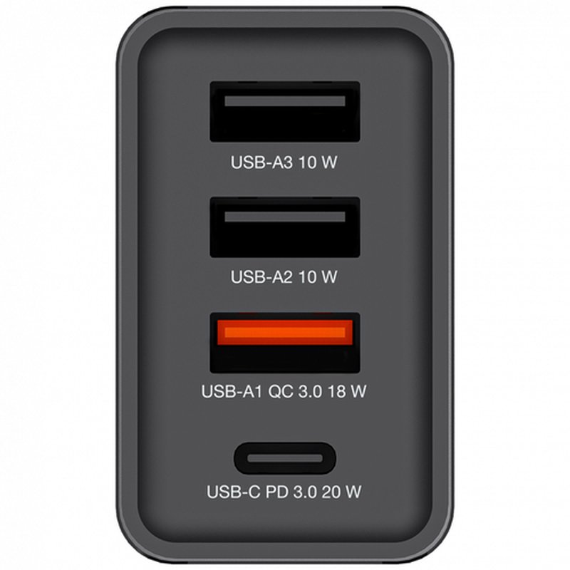 Verbatim 49700 cargador de dispositivo móvil Universal Negro Corriente alterna Carga rápida Interior - Imagen 4