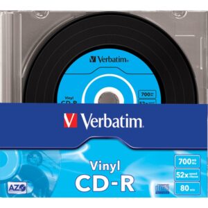 Alternative view of Verbatim CD-R AZO Data Vinyl 700 MB 10 pieza(s)