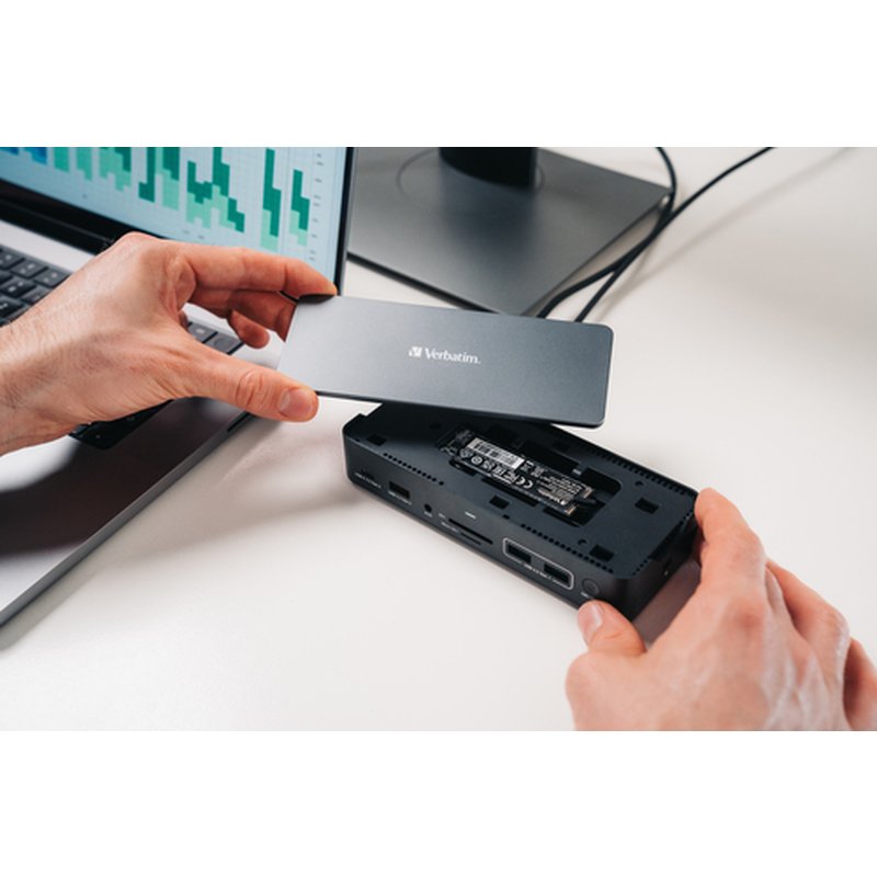 Verbatim CDS-15SSD Alámbrico USB 3.2 Gen 1 (3.1 Gen 1) Type-C Negro, Gris - Imagen 7