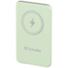 Verbatim Charge 'n' Go Polímero de litio 5000 mAh Cargador inalámbrico Verde