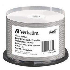 Verbatim DataLifePlus 4,7 GB DVD-R 50 pieza(s)