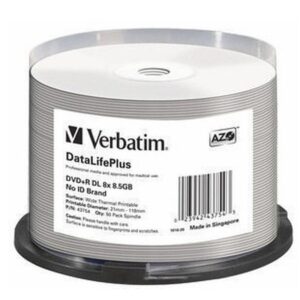 Verbatim DataLifePlus 8,5 GB DVD+R DL 50 pieza(s)