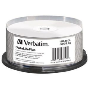 Verbatim DataLifePlus BD-R 50 GB 25 pieza(s)