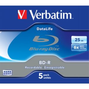 Alternative view of Verbatim DataLife 6x BD-R 25 GB 5 pieza(s)