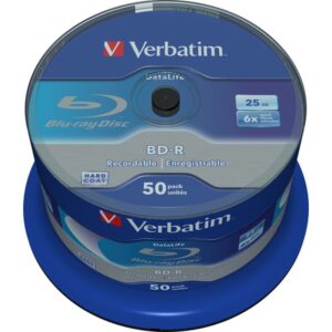 Alternative view of Verbatim Datalife 6x BD-R 25 GB 50 pieza(s)