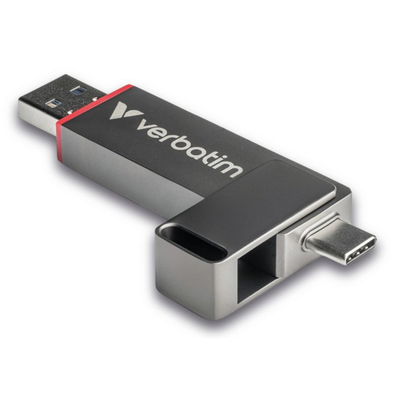 Verbatim Dual QuickStick unidad flash USB 512 GB USB Type-A / USB Type-C 3.2 Gen 1 (3.1 Gen 1) Gris Verbatim Dual QuickStick unidad flash USB 512 GB USB Type-A / USB Type-C 3.2 Gen 1 (3.1 Gen 1) Gris