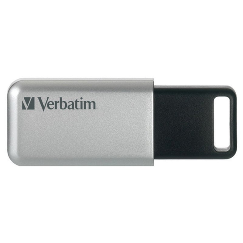Verbatim Secure Pro - Unidad USB 3.0 de 64 GB - Plata Verbatim Secure Pro - Unidad USB 3.0 de 64 GB - Plata