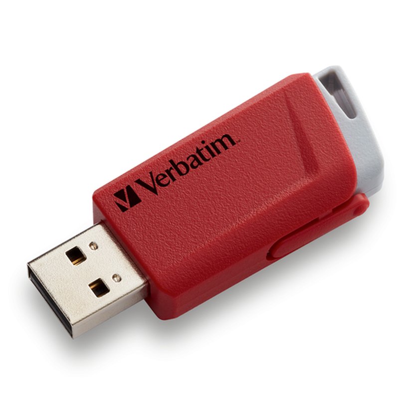 Verbatim Store 'n' Click - Unidad USB 3.2 GEN1 - 2x32 GB, Rojo/Azul Verbatim Store 'n' Click - Unidad USB 3.2 GEN1 - 2x32 GB, Rojo/Azul - Imagen 2