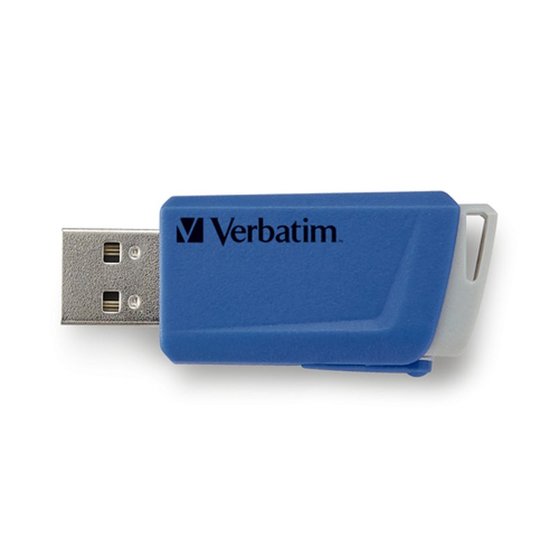 Verbatim Store 'n' Click - Unidad USB 3.2 GEN1 - 2x32 GB, Rojo/Azul Verbatim Store 'n' Click - Unidad USB 3.2 GEN1 - 2x32 GB, Rojo/Azul - Imagen 3