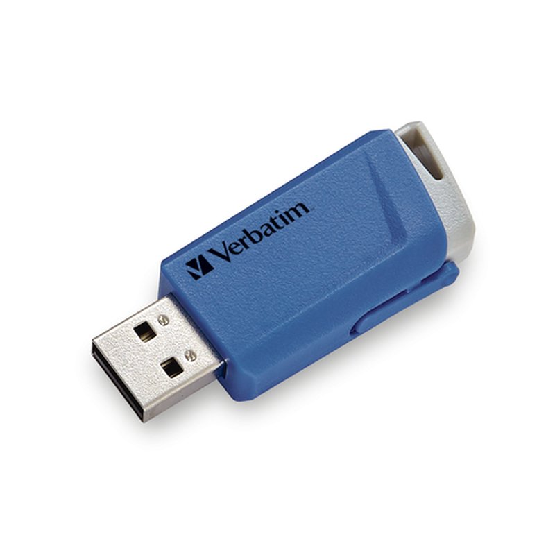 Verbatim Store 'n' Click - Unidad USB 3.2 GEN1 - 2x32 GB, Rojo/Azul Verbatim Store 'n' Click - Unidad USB 3.2 GEN1 - 2x32 GB, Rojo/Azul - Imagen 5