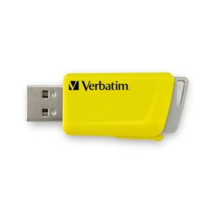 Verbatim Store 'n' Click - Unidad USB 3.2 GEN1 - 3x16 GB, Rojo/Azul/Amarillo Verbatim Store 'n' Click - Unidad USB 3.2 GEN1 - 3x16 GB, Rojo/Azul/Amarillo