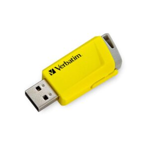 Verbatim Store 'n' Click - Unidad USB 3.2 GEN1 - 3x16 GB, Rojo/Azul/Amarillo Verbatim Store 'n' Click - Unidad USB 3.2 GEN1 - 3x16 GB, Rojo/Azul/Amarillo