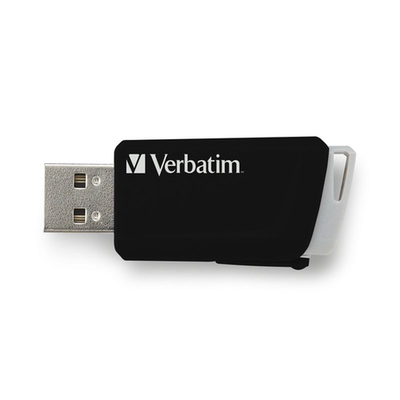 Verbatim Store 'n' Click - Unidad USB 3.2 GEN1 de 32 GB - Negro Verbatim Store 'n' Click - Unidad USB 3.2 GEN1 de 32 GB - Negro