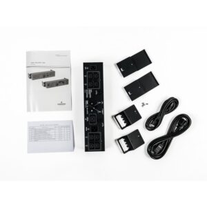 Vertiv 2U MicroPod External maintenance Bypass unidad de distribución de energía (PDU) 19 salidas AC Negro