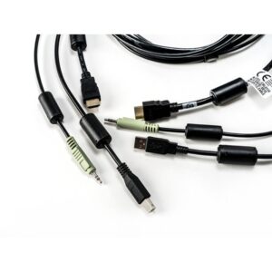 Alternative view of Vertiv Avocent CBL0110 cable para video, teclado y ratón (kvm) 1,8 m