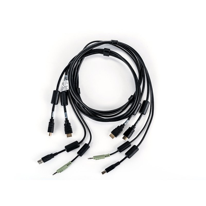 Vertiv Avocent CBL0115 cable para video, teclado y ratón (kvm) 3 m