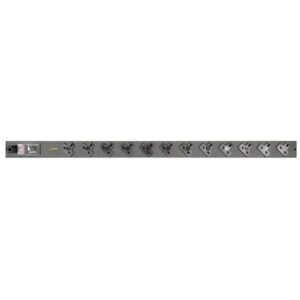 Vertiv EGVHVAAN122-102UKRPS6-IP44 unidad de distribución de energía (PDU) 15 salidas AC Negro