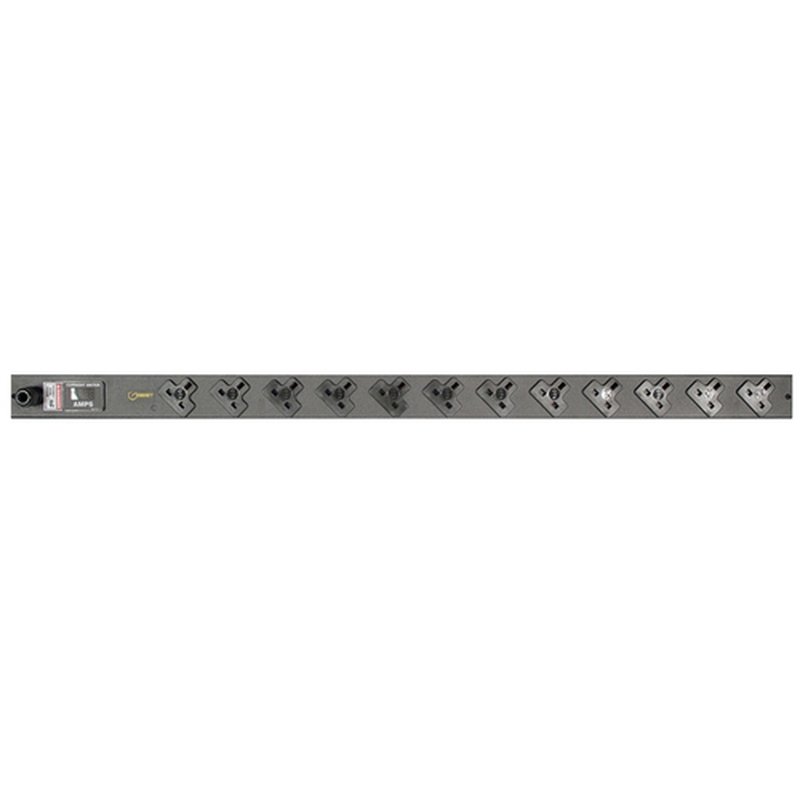 Vertiv EGVHVAAN122-104UKRUK-V unidad de distribución de energía (PDU) 12 salidas AC Negro