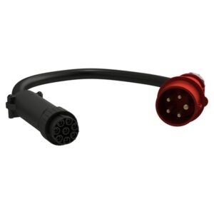 Vertiv FSC3U001 cable de transmisión Negro, Rojo 3 m