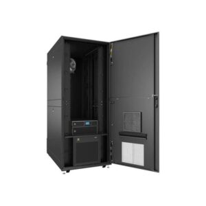 Vertiv Microcentro de datos integrado en fábrica VRC-S con refrigeración autónoma de 3,5 kW, SAI de 6 kVA, PDU para rack gestionada y monitorización