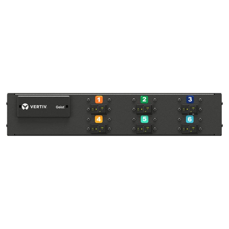 Vertiv U1071L unidad de distribución de energía (PDU) 18 salidas AC 2U Negro Vertiv U1071L unidad de distribución de energía (PDU) 18 salidas AC 2U Negro - Imagen 3