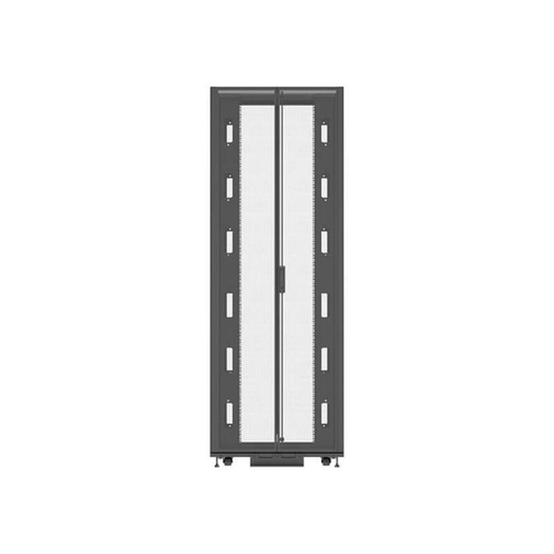 Vertiv VR3157SP armario rack 48U Rack o bastidor independiente Negro, Transparente - Imagen 4