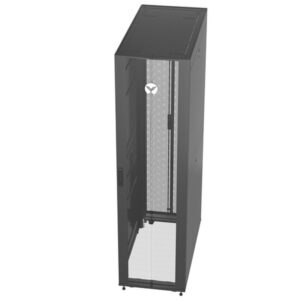 Vertiv VR3307 armario rack 48U Rack o bastidor independiente Negro, Transparente