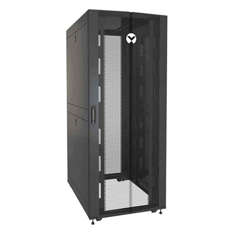 Vertiv VR3350SP armario rack 42U Rack o bastidor independiente Negro, Transparente