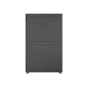 Alternative view of Vertiv VR3350SP armario rack 42U Rack o bastidor independiente Negro, Transparente