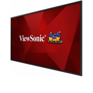 Viewsonic CDE5520 pantalla de señalización Pantalla plana para señalización digital 139,7 cm (55") IPS 400 cd / m² 4K Ultra HD Negro Procesador incorporado Android 8.0