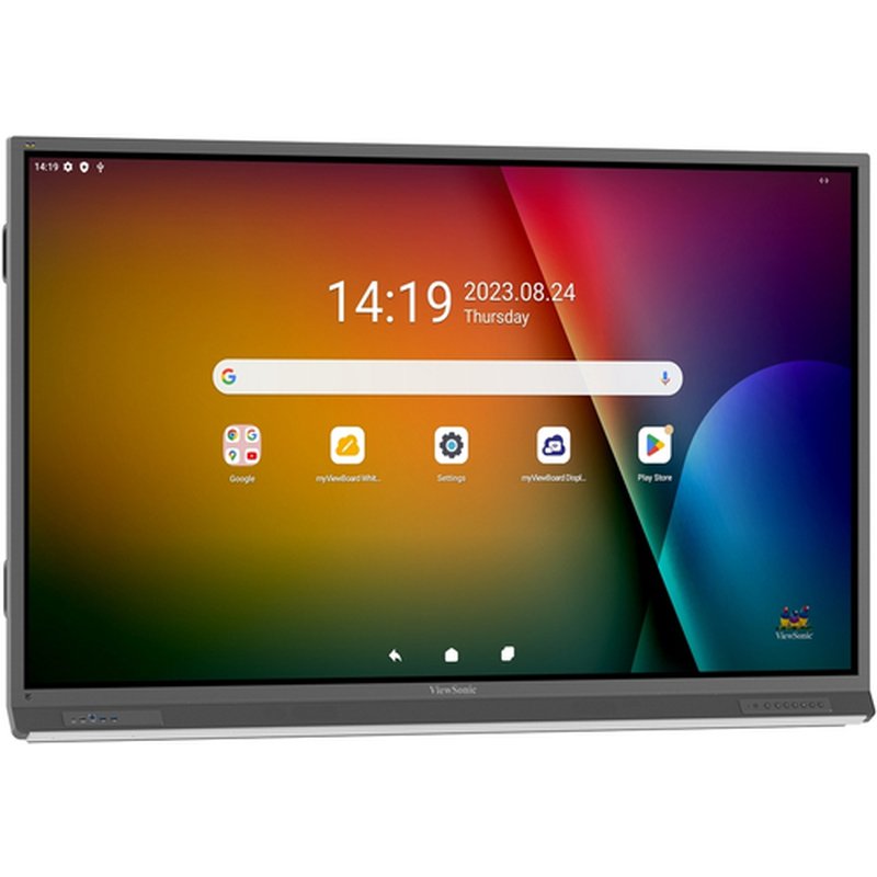 Viewsonic IFP7552-2F pizarra blanca interactiva 190,5 cm (75") 3840 x 2160 Pixeles Pantalla táctil Negro HDMI - Imagen 2
