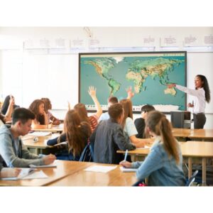 Viewsonic IFP9850-4 pantalla de señalización Panel plano interactivo 2,49 m (98") LCD Wifi 350 cd / m² 4K Ultra HD Negro Pantalla táctil Procesador incorporado Android 9