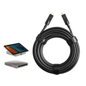 Alternative view of Viewsonic MCB-RS-C10 cable USB USB 3.2 Gen 1 (3.1 Gen 1) 10 m USB C Negro