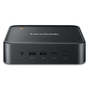Viewsonic NMP760 PCs/estación de trabajo 5205U mini PC Intel® Celeron® 8 GB DDR4-SDRAM 64 GB eMMC ChromeOS Negro