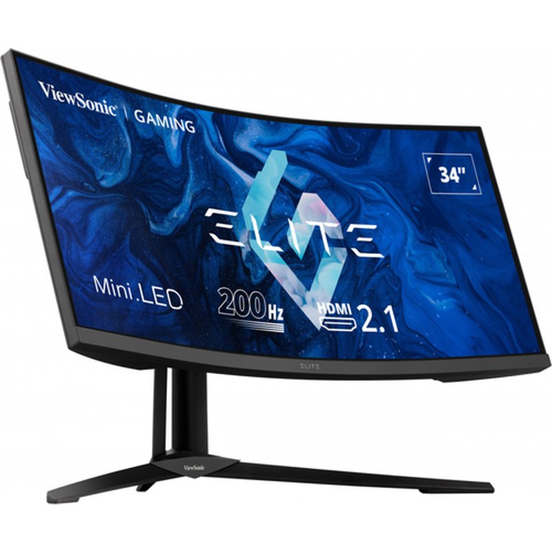 Viewsonic XG341C-2K pantalla para PC 86,4 cm (34") 3440 x 1440 Pixeles UltraWide Quad HD Negro - Imagen 6