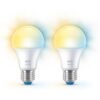 WiZ Bombilla 60 W A60 E27 x2 WiZ Bombilla 60 W A60 E27 x2