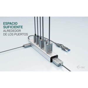 i-tec USB-C/USB-A Charging Metal HUB 7 port (3x USB-C, 4x USB-A) i-tec USB-C/USB-A Charging Metal HUB 7 port (3x USB-C, 4x USB-A)