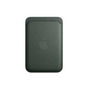 CARTERA DE TRENZADO FINO APPLE CON MAGSAFE EVERGREEN GREEN