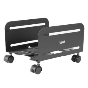 iggual SOP2 Carro para equipo informático Negro